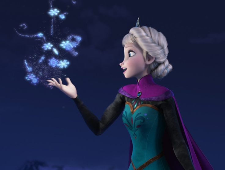 Elsa letting it go